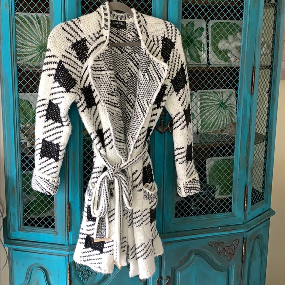 COPY - CHANEL Plaid Cardigan Women’s Sweater